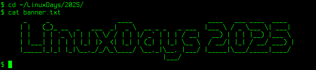 banner LinuxDays 2025
